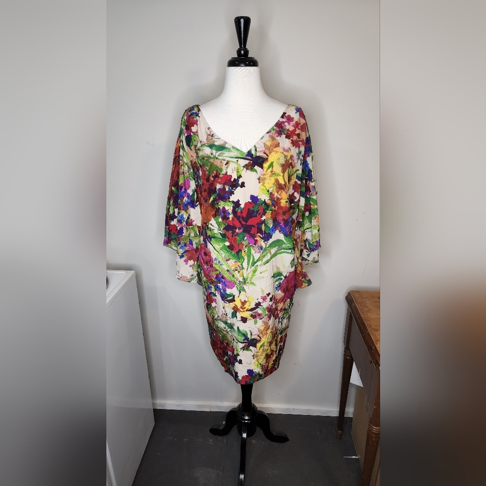 Floral dress by Suzi Chin Sz 12